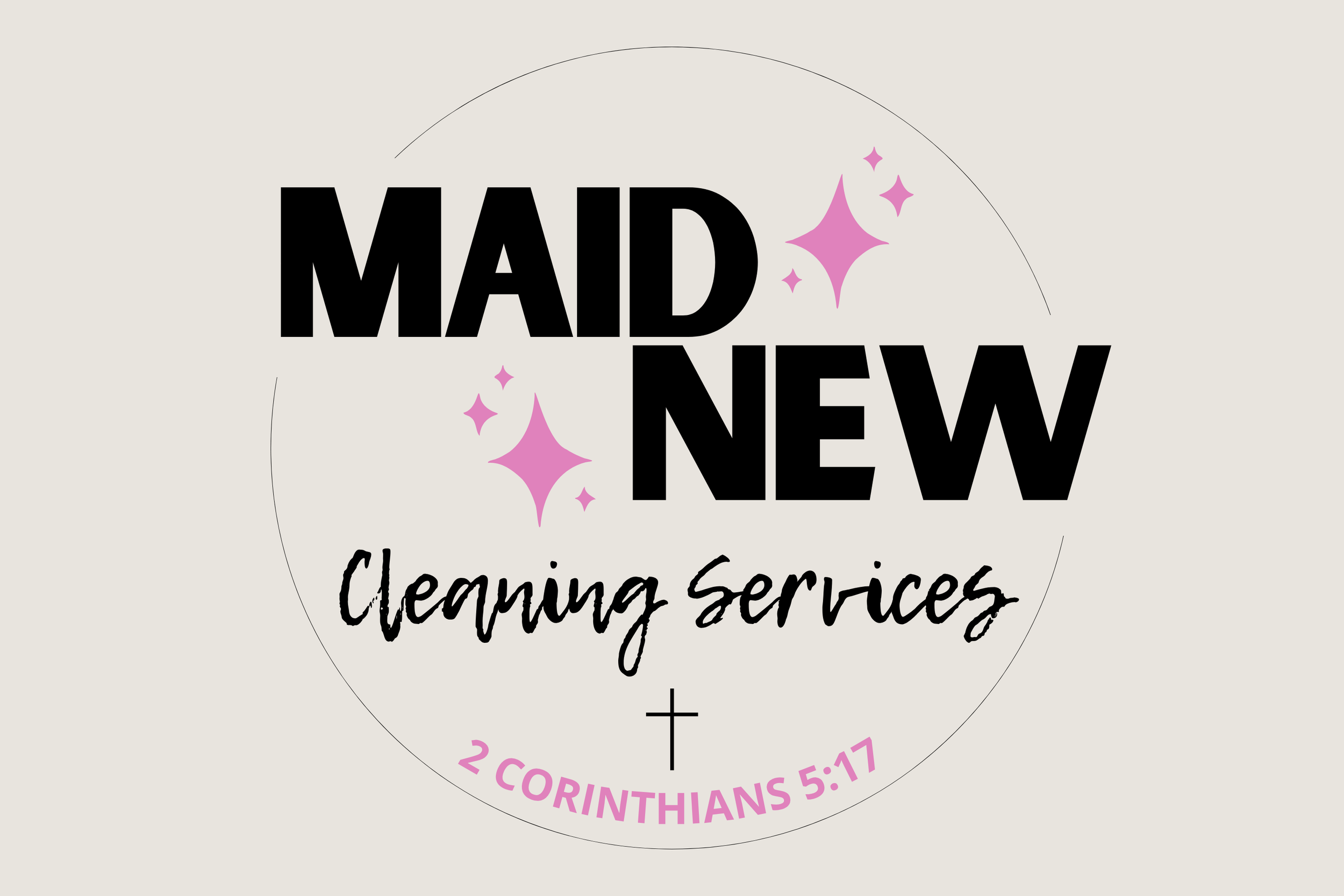 Maid New Cleaning Services logo, a Seven4 Marketing client providing professional cleaning services.
