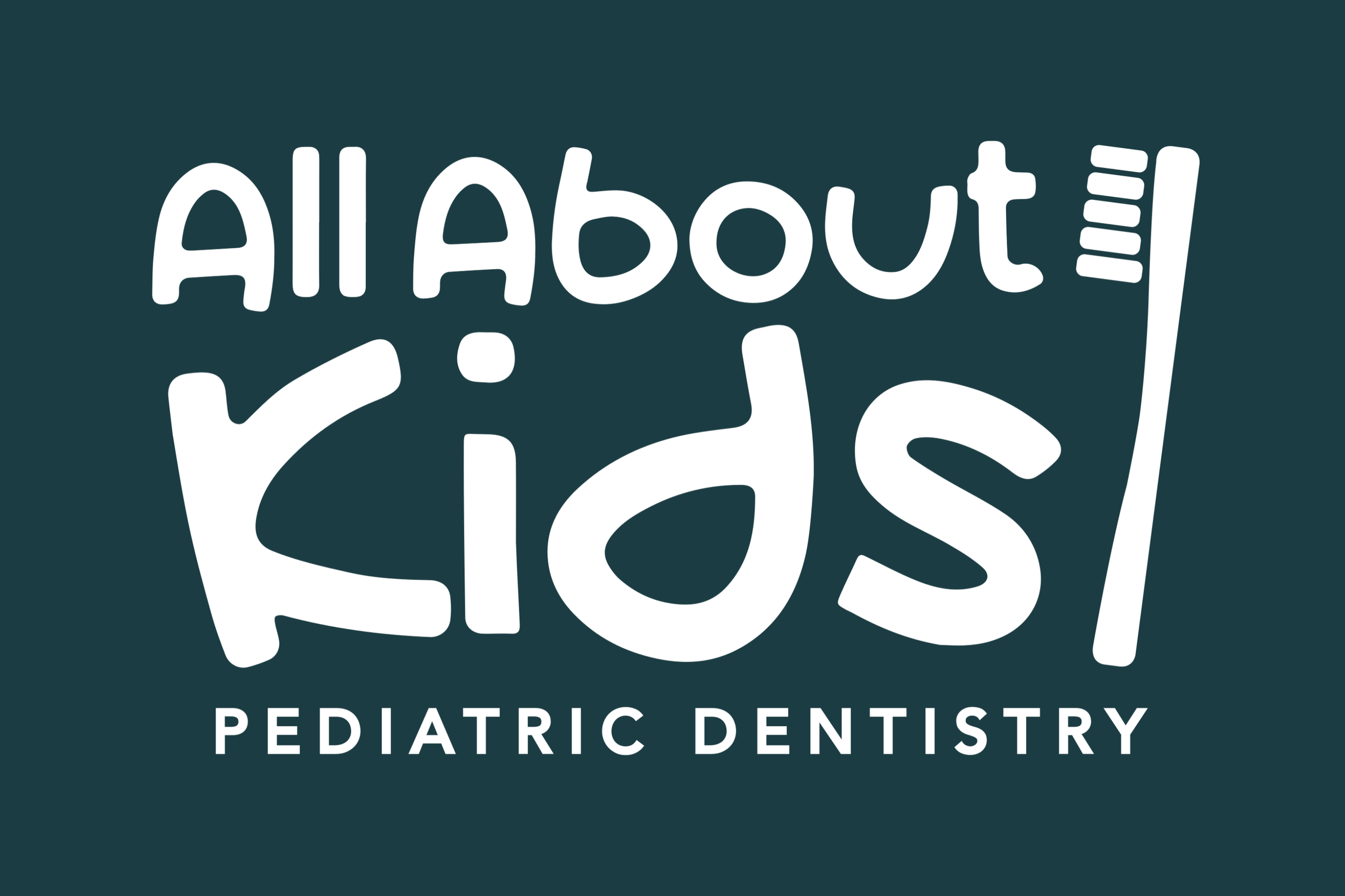 All About Kids Pediatric Dentistry logo designed and marketed by Seven4 Marketing