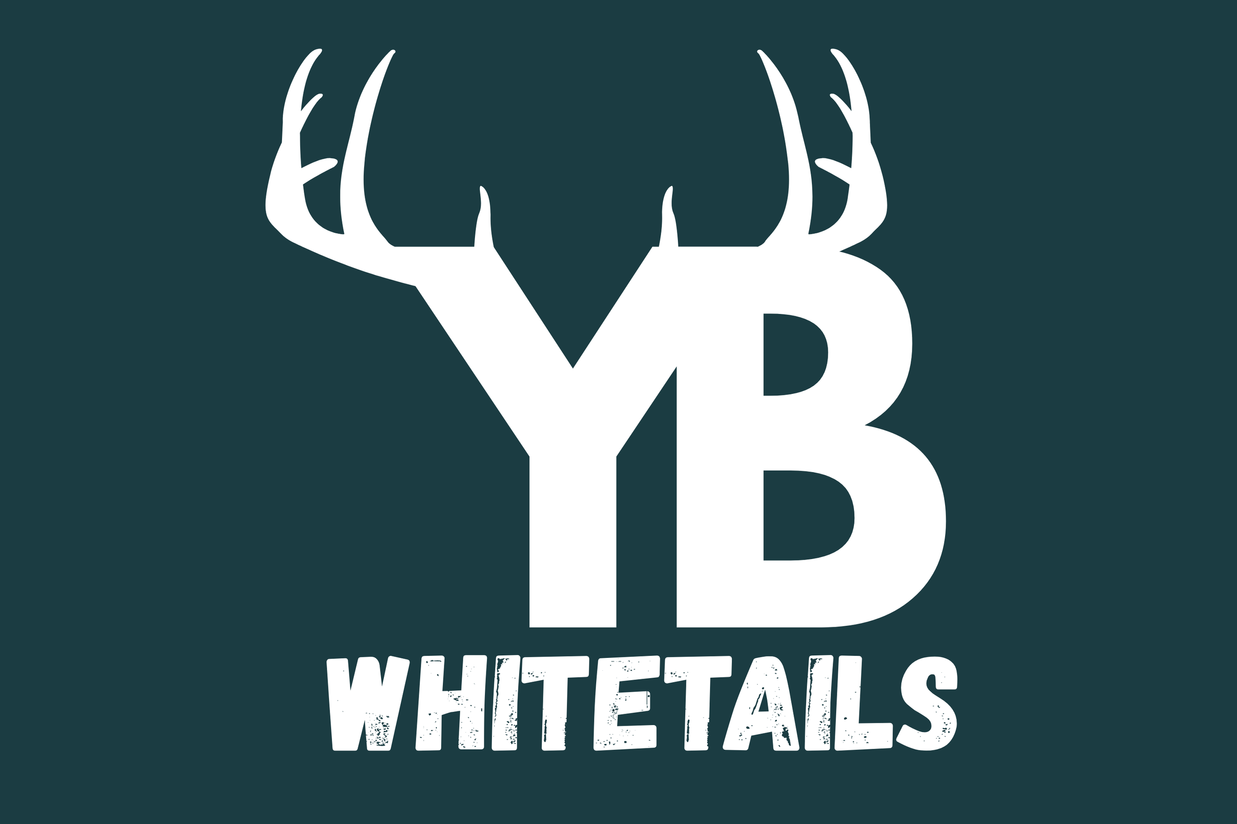 YB Whitetails logo for hunting and outdoor brand client of Seven4 Marketing