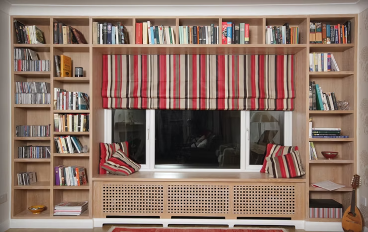 A Limed Oak Bookcase