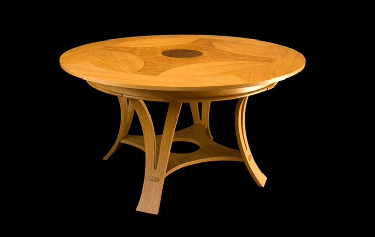 Wishbone Oak Table
