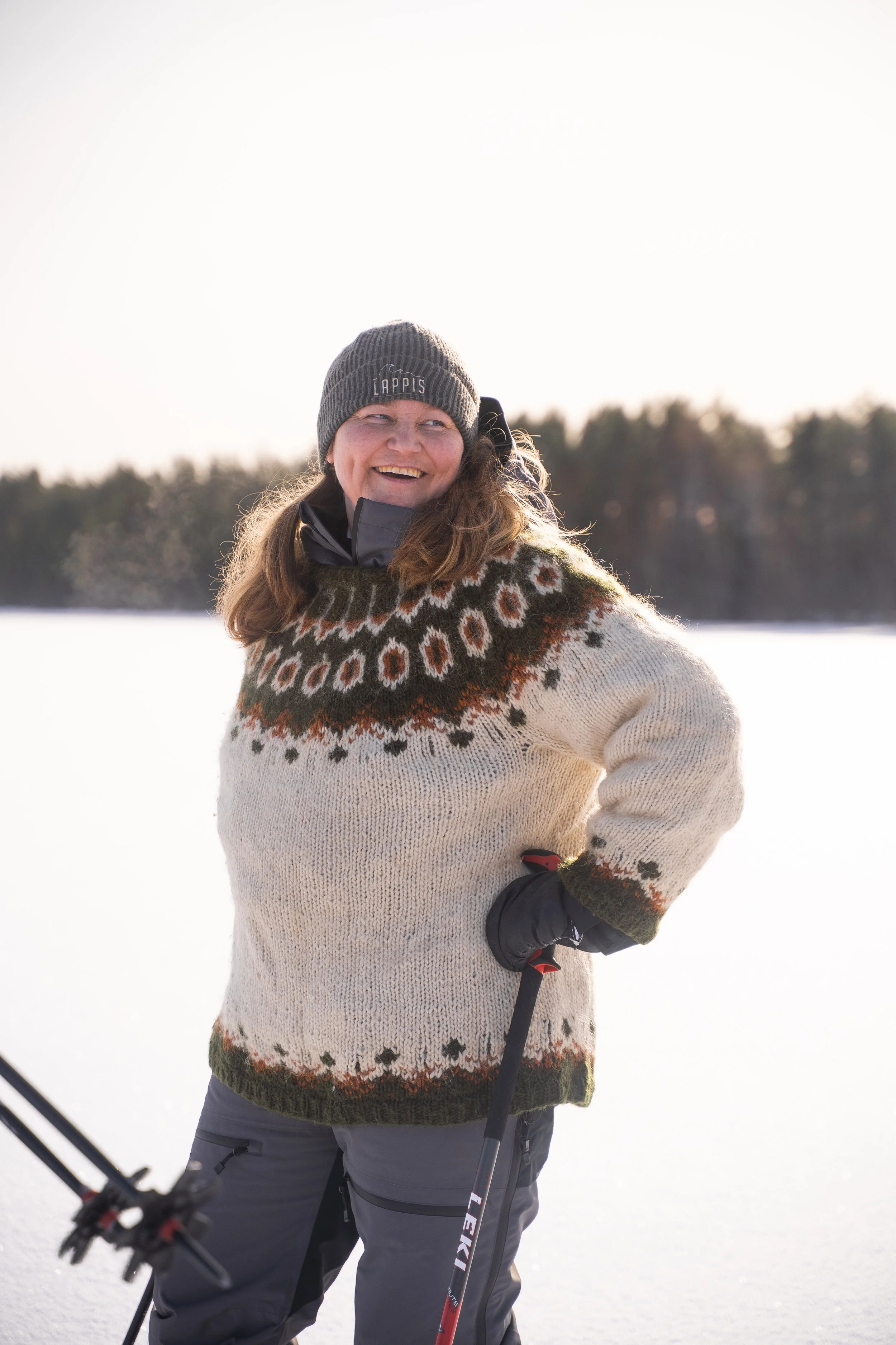 Talvinen retki järjen jäällä