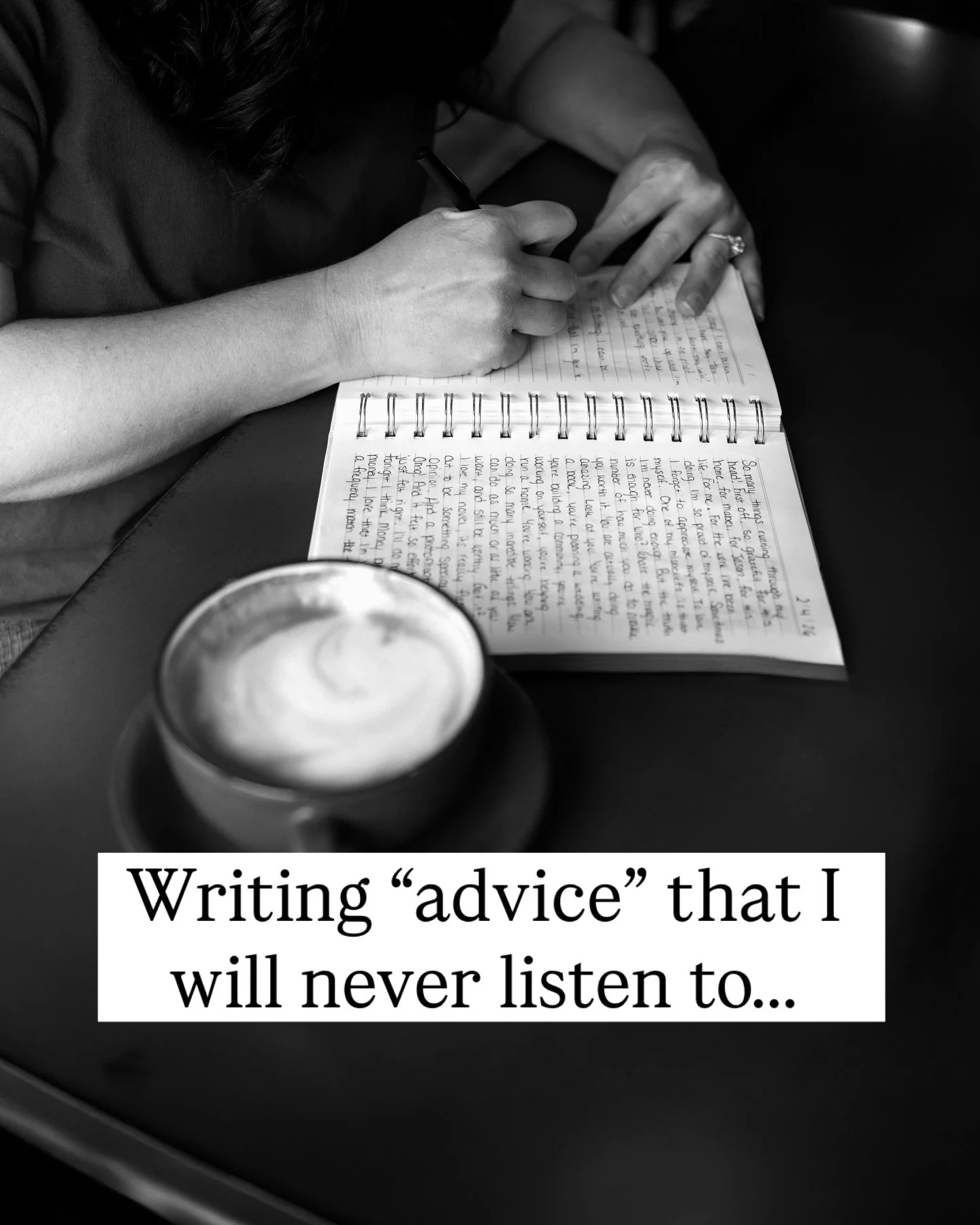 I&rsquo;ve heard this &ldquo;advice&rdquo; over and over again.

But I also hear the beliefs behind the advice:

Expect failure.
Don&rsquo;t trust yourself.
Play small.

And it&rsquo;s not that they don&rsquo;t believe in you. They don&rsquo;t believ