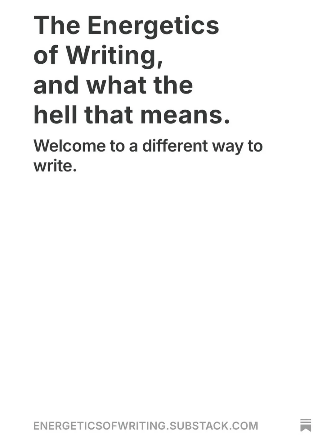 I made the leap to Substack!!

I&rsquo;ve been looking for a way to combine written newsletter posts, videos when I feel like yapping and even lives when I feel like it.

Intuition kept nudging me to Substack and I kept ignoring it. 🙉

I didn&rsquo;