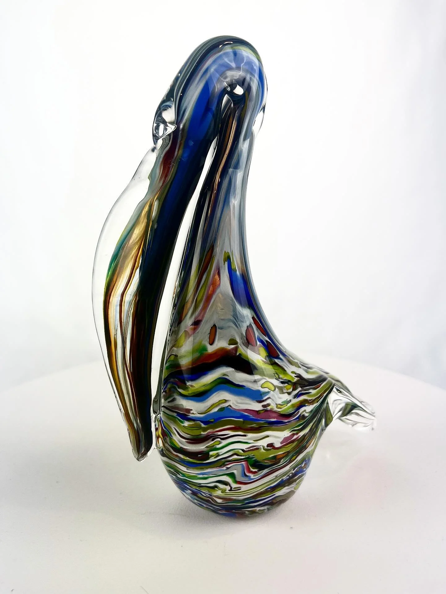 Rainbow Pelicans! 🌈🪽 Can&rsquo;t wait to make more of these!