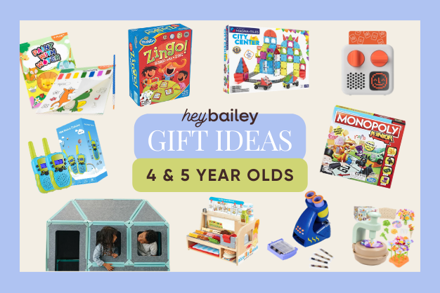 Gift Ideas for Four and Five-Year-Olds