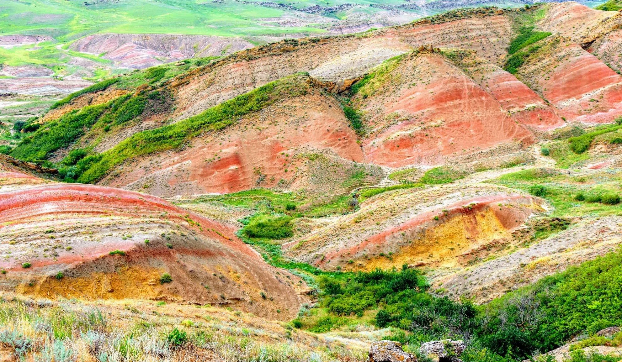 Koruldi Lakes Svaneti hike wandelen bergen Georgie