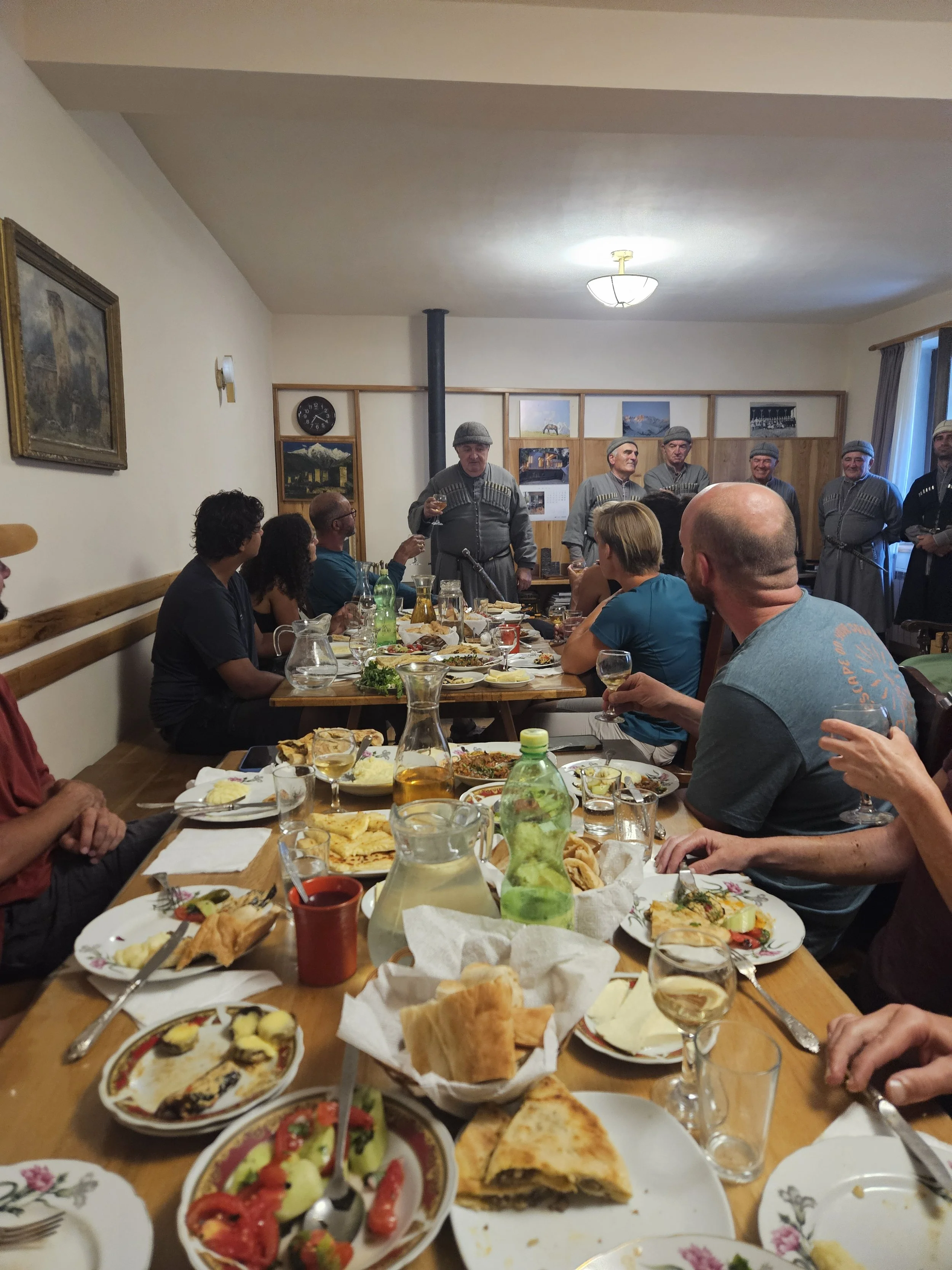 Tusheti hike towers wandelen