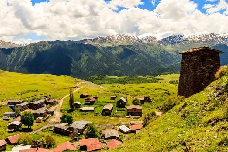 Tusheti wandelen Georgie hike 
