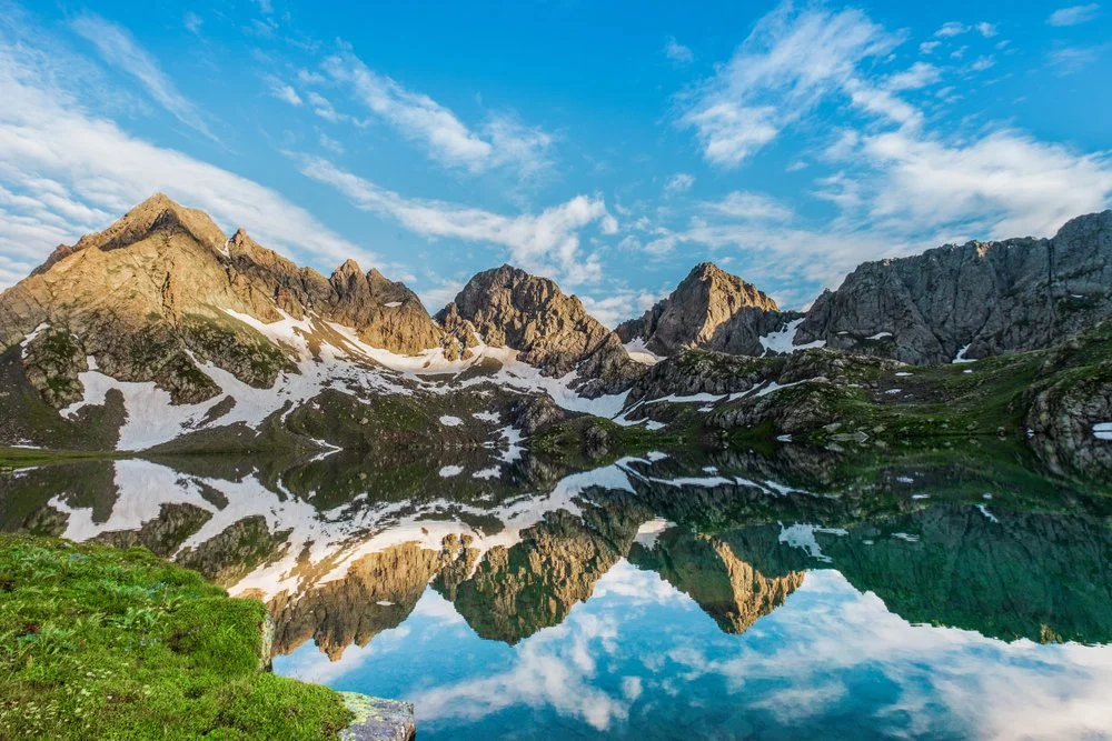 Tobavarchkhili lakes wandelen hiken bergen Georgië