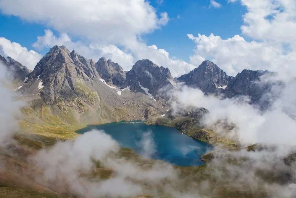 Svaneti hike Usghili wandelen berg