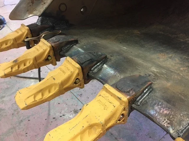 CAT Excavator Shank Replacement (Completed) 