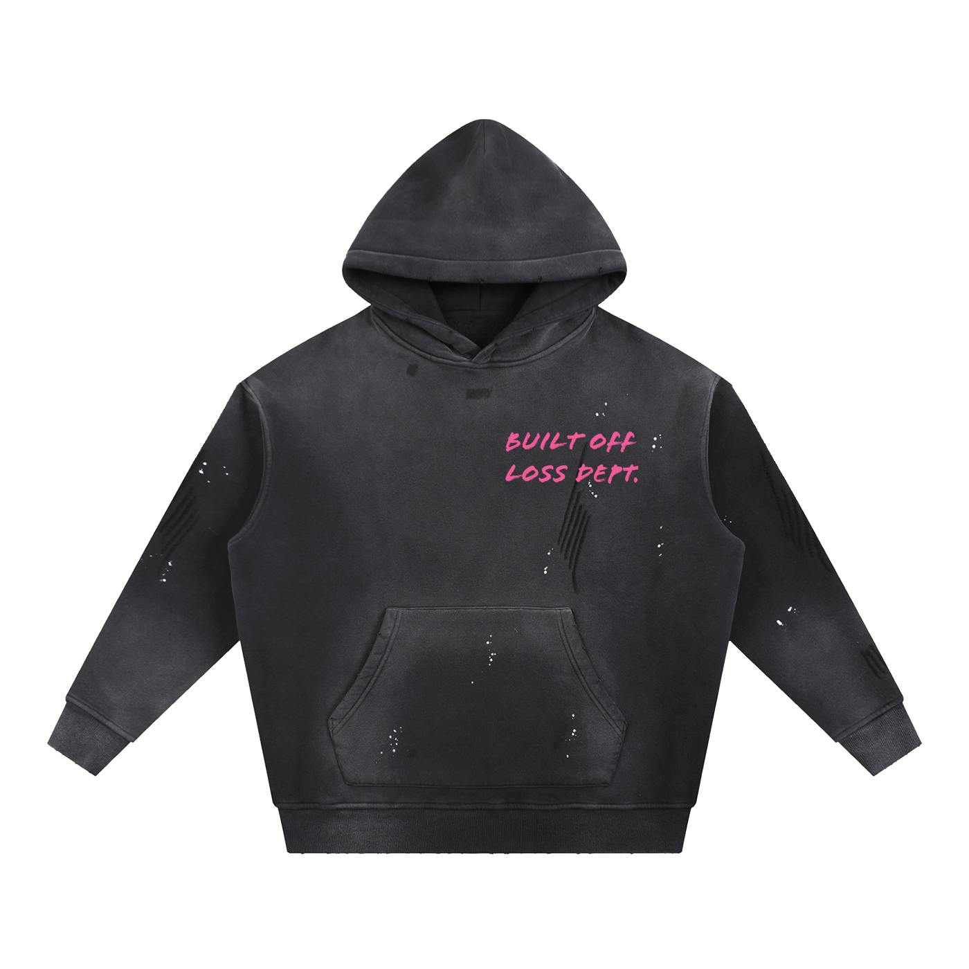 Pink/Black 'Loss Into Lesson' Hoodie