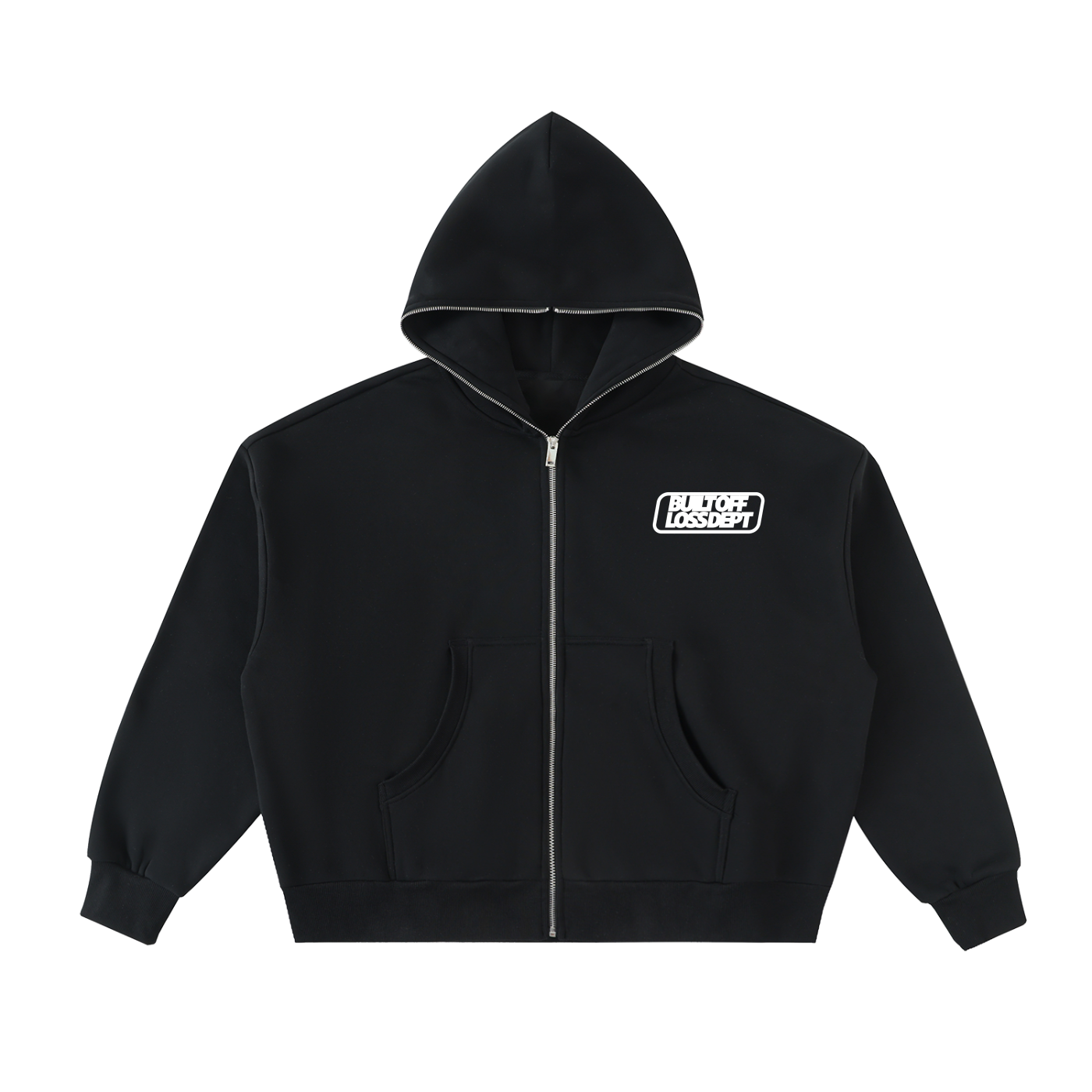 Full-Zip 'Dark Knight' Hoodie