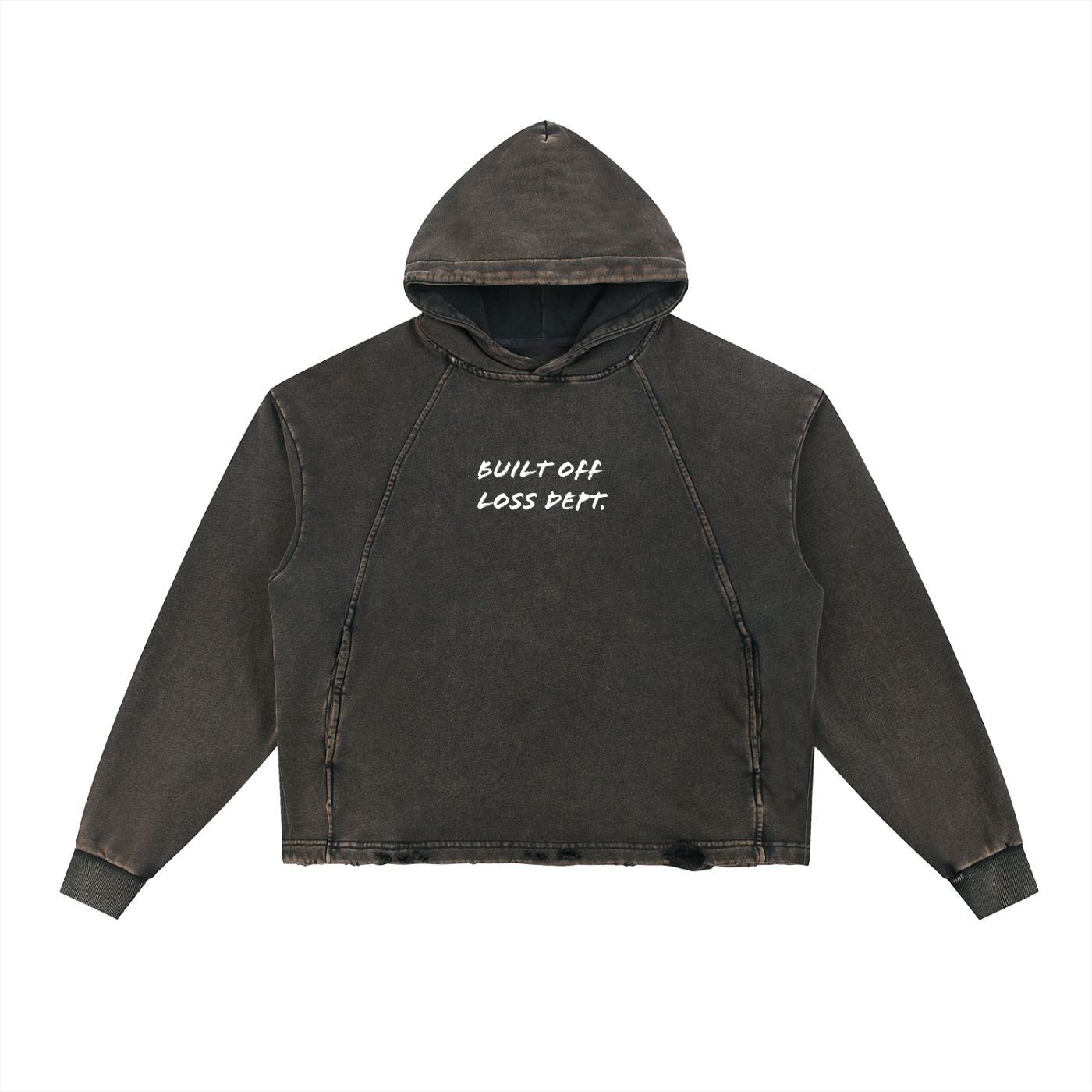 Vintage Cropped Hoodie