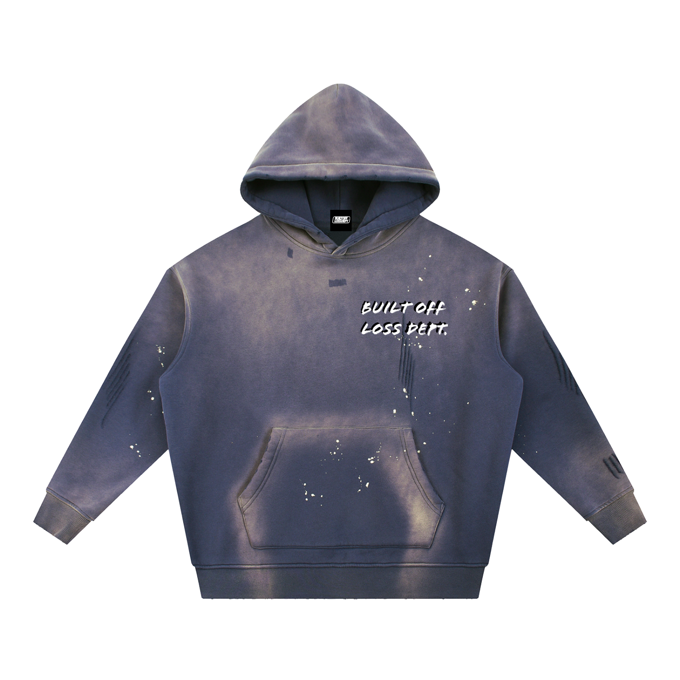 Blue/White 'Loss Into Lesson' Hoodie