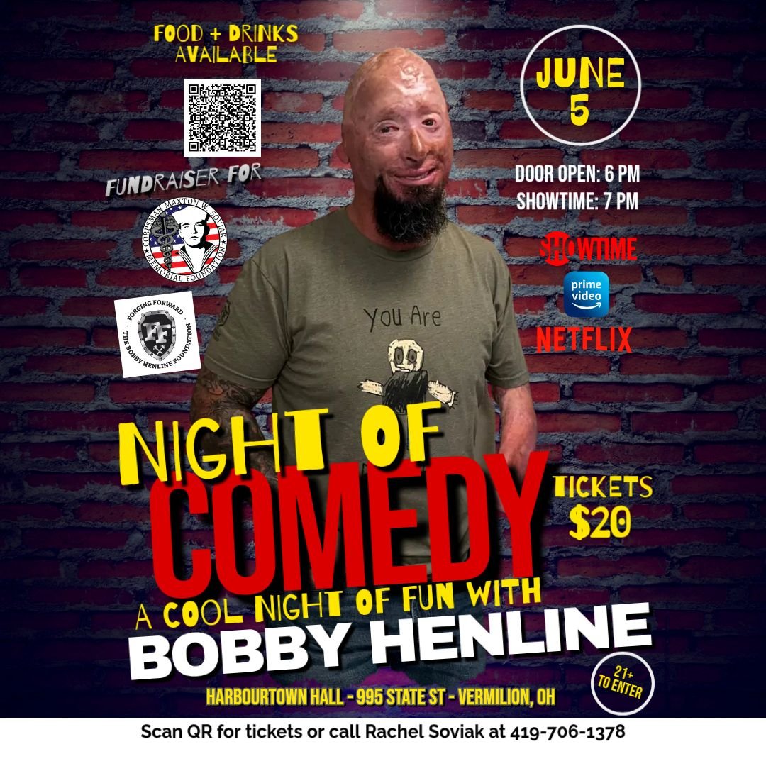 Night of Comedy - A Cool Night of Fun by Bobby Henline