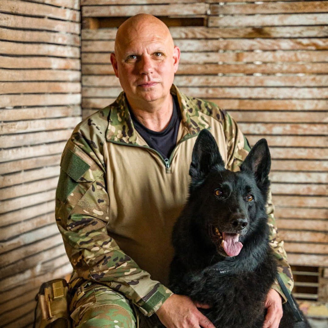 Sam Given, Canine Veteran Liason at the Corpsman Maxton W. Soviak Memorial Foundation.