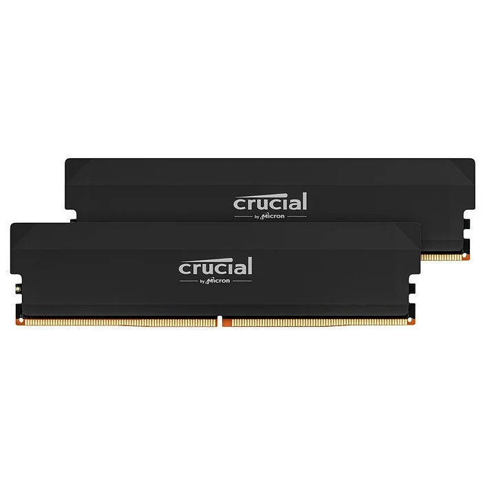 Crucial Pro DDR5 Overclocking 32 Go (2 x 16 Go) 6400 MHz CL38 Kit Dual Channel