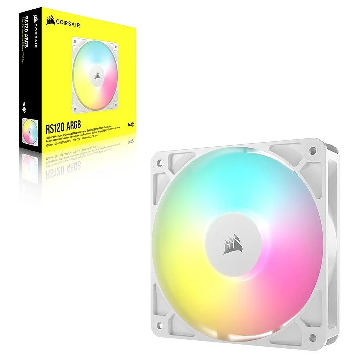 Corsair RS120 ARGB Blanc
