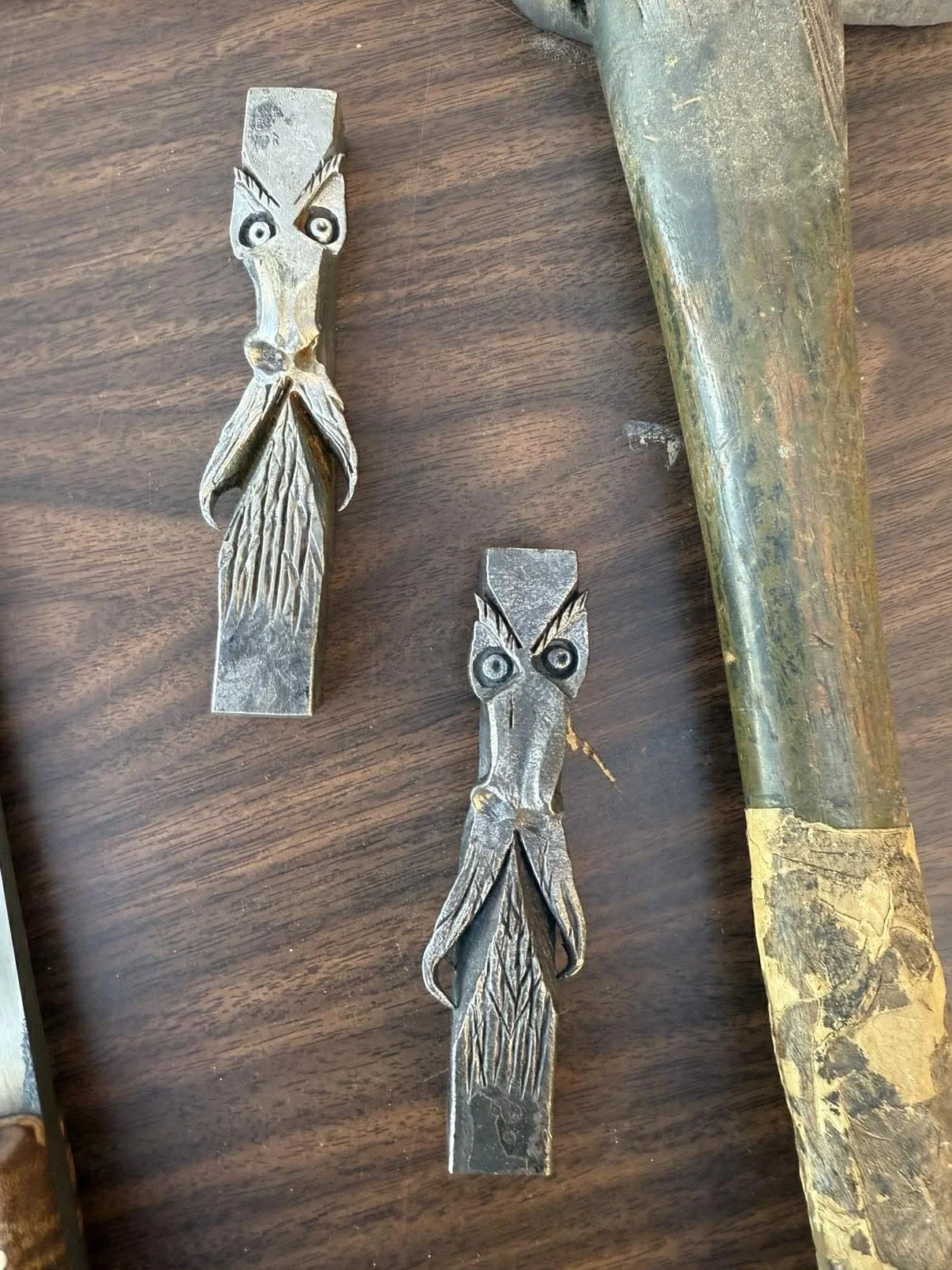 Handforged Chess Pieces