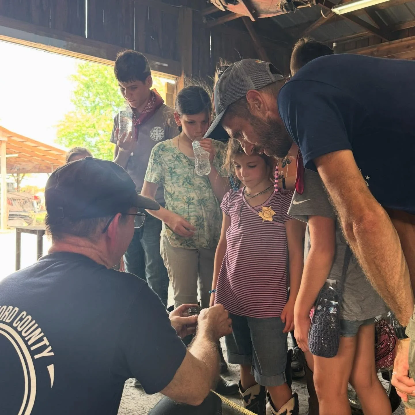 Rob Robinson demonstrating at TN State Fair in Fiddlers Gove - August 2025