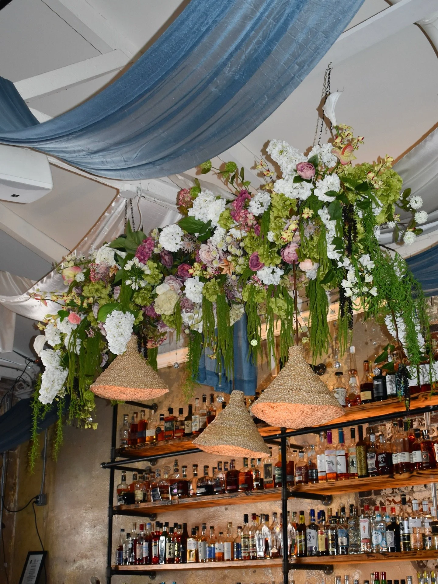 Our most recent custom&hellip; floral? Lighting? Both! 

DM for info on custom faux floral arrangements for your next event or wedding!
