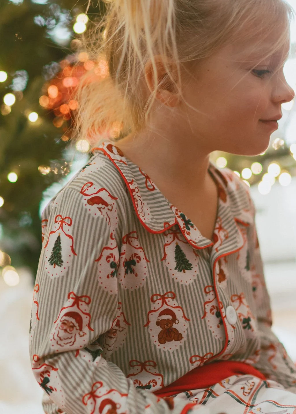 Vintage Santa Bamboo