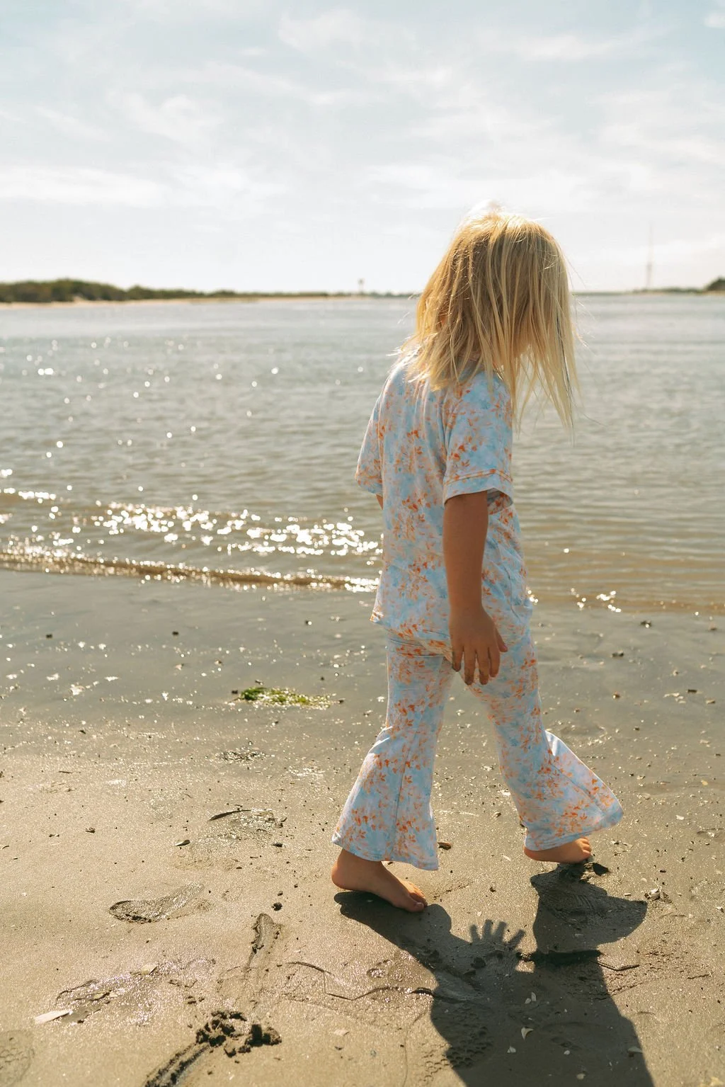 Fall Floral Flared Bamboo Set