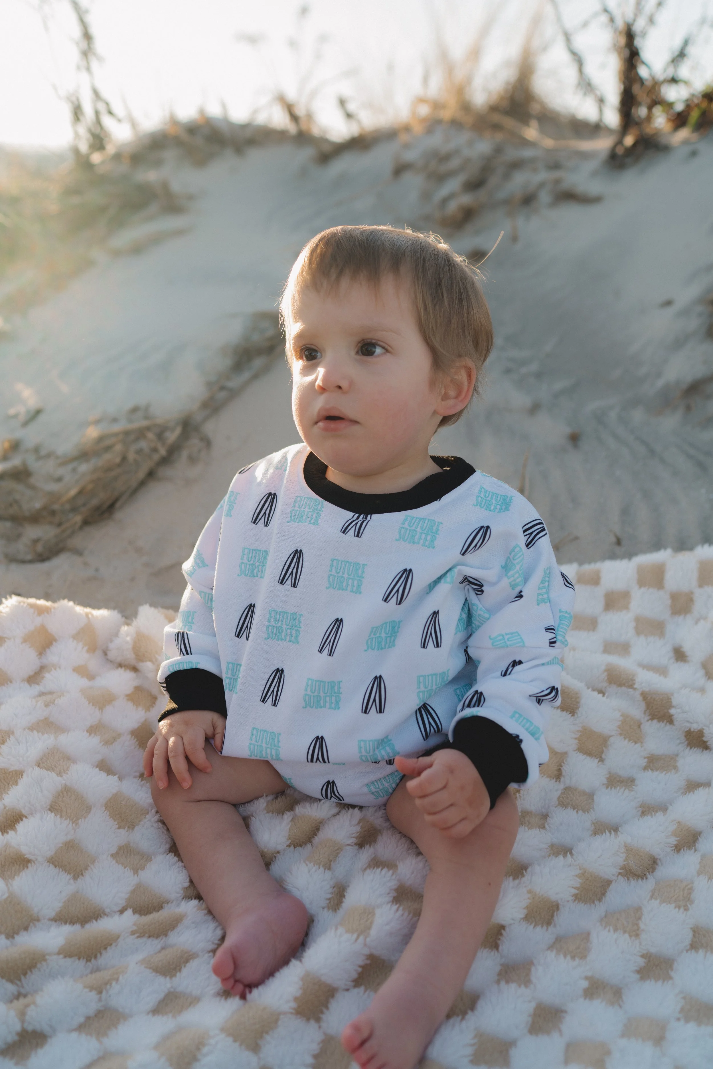 Future Surfer Bubble Romper