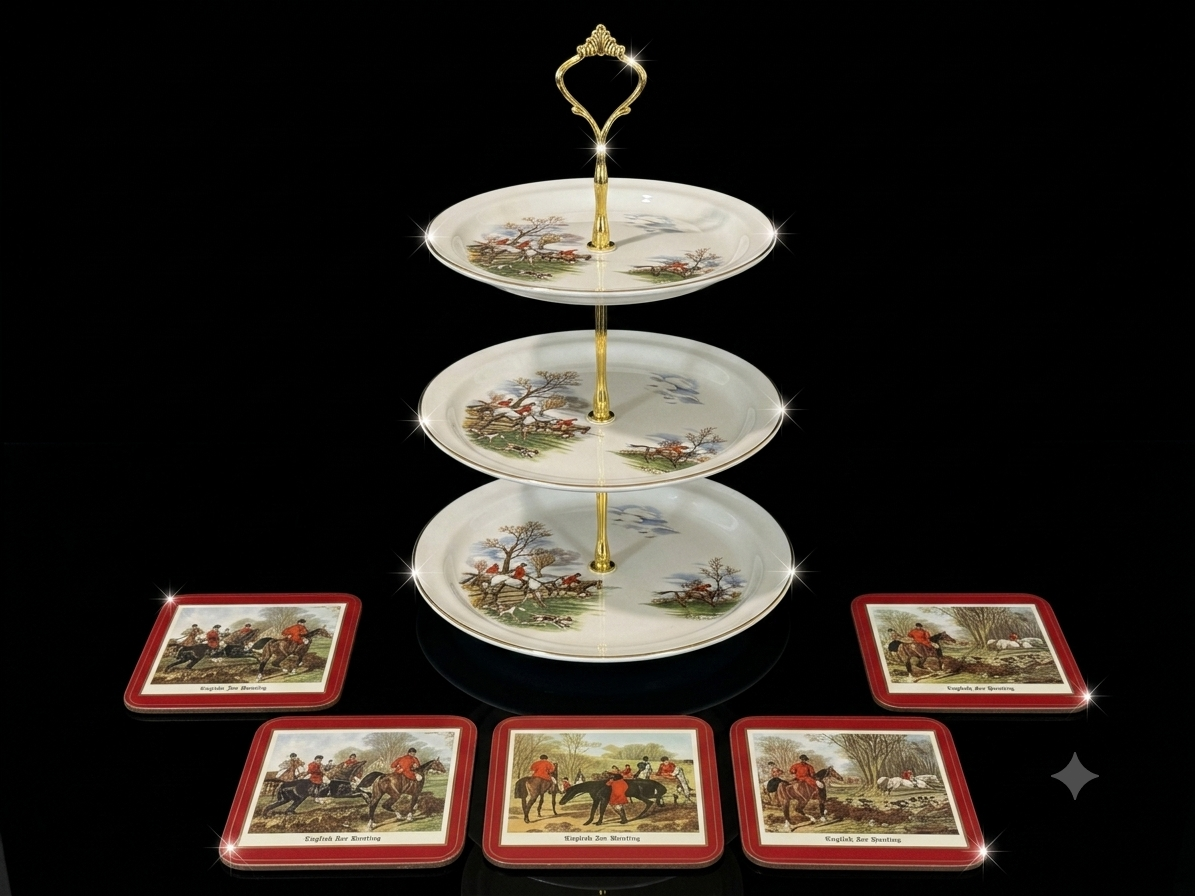Tiered Stand - The Fox and Hound Trio 935
