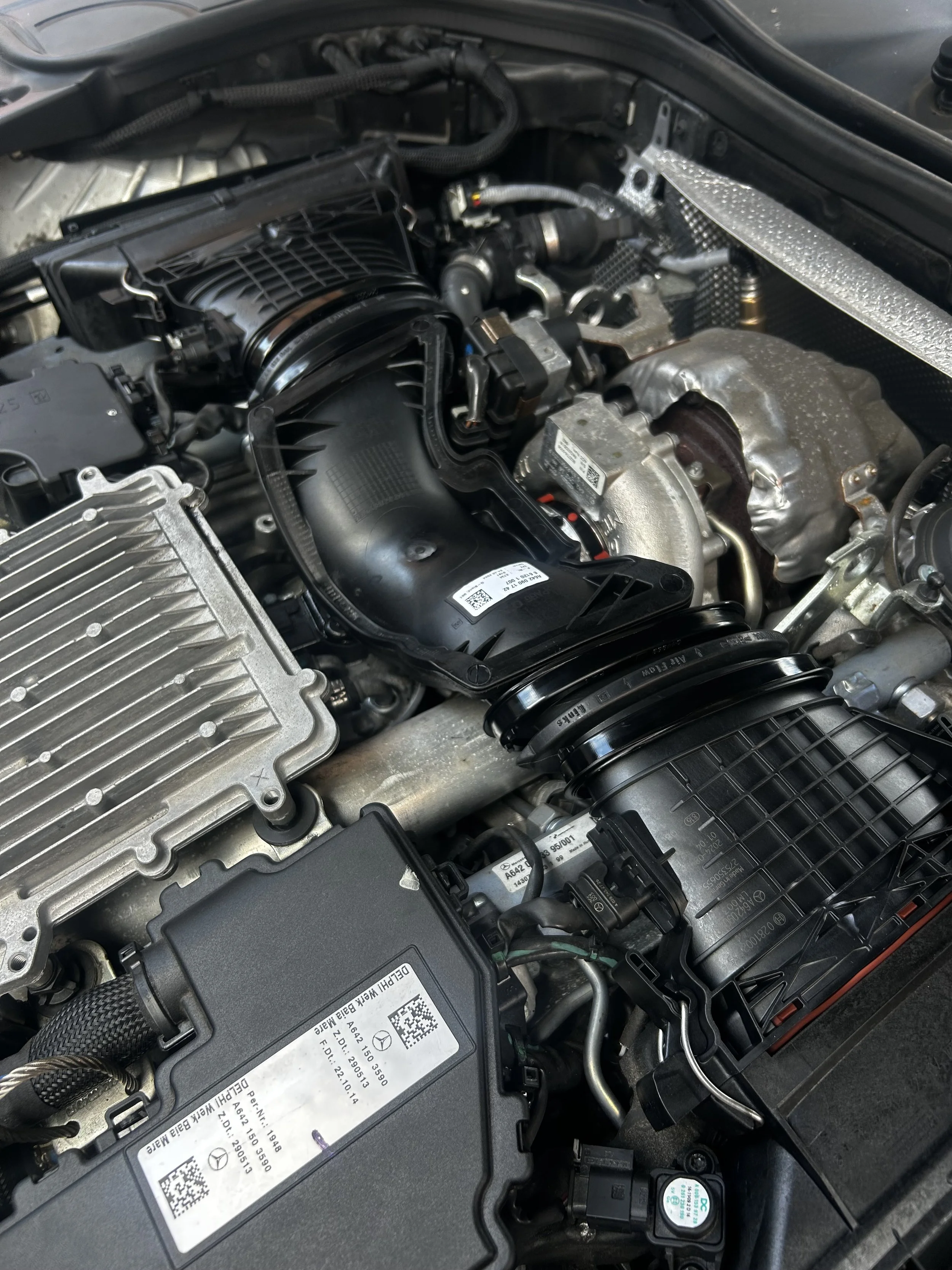 Air Mass Sensor Fault – Mercedes W222