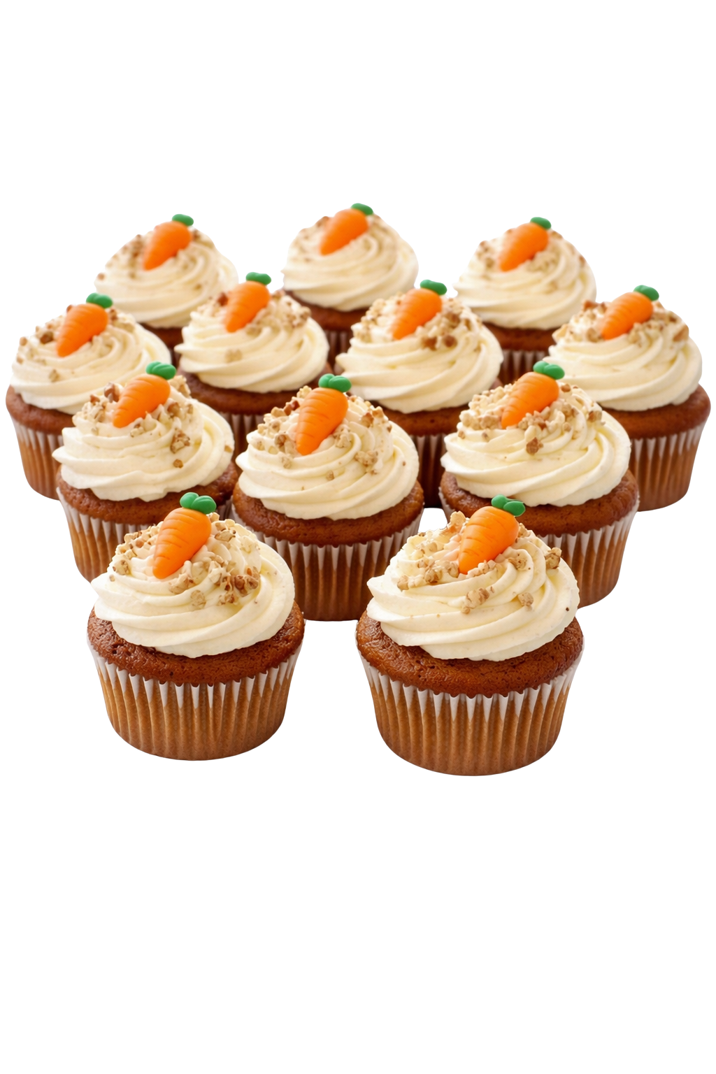Carrot Cake Cupcakes (12)