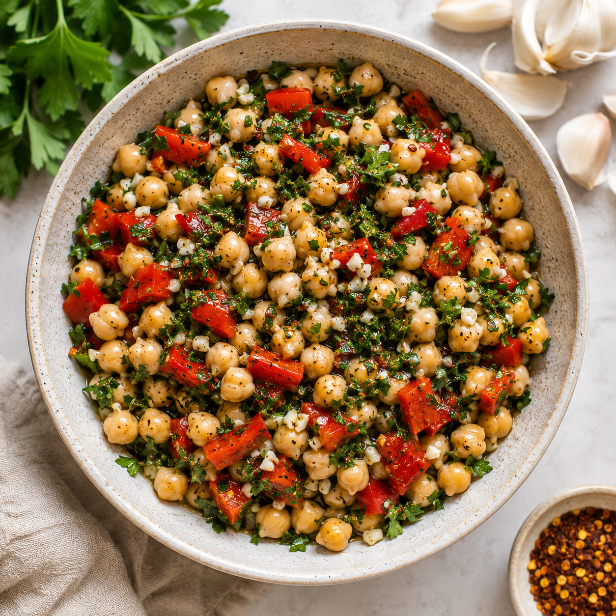 My Chickpea Salad You’ll Keep Coming Back To