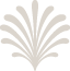 Stylized white explosion or burst motif on a black background