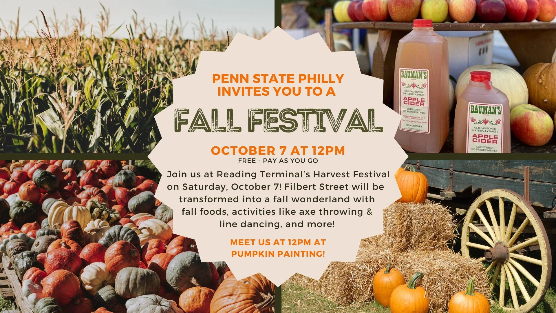 Reading Terminal Market Harvest Festival Meet Up
