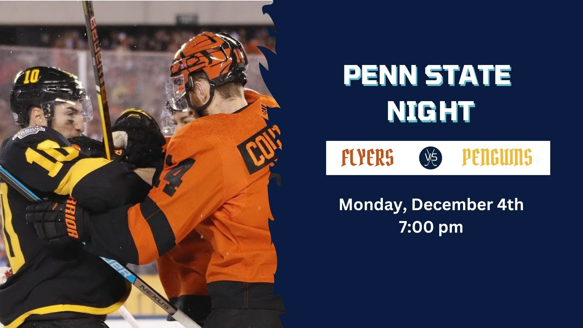 Penn State Night @ Flyers vs. Penguins