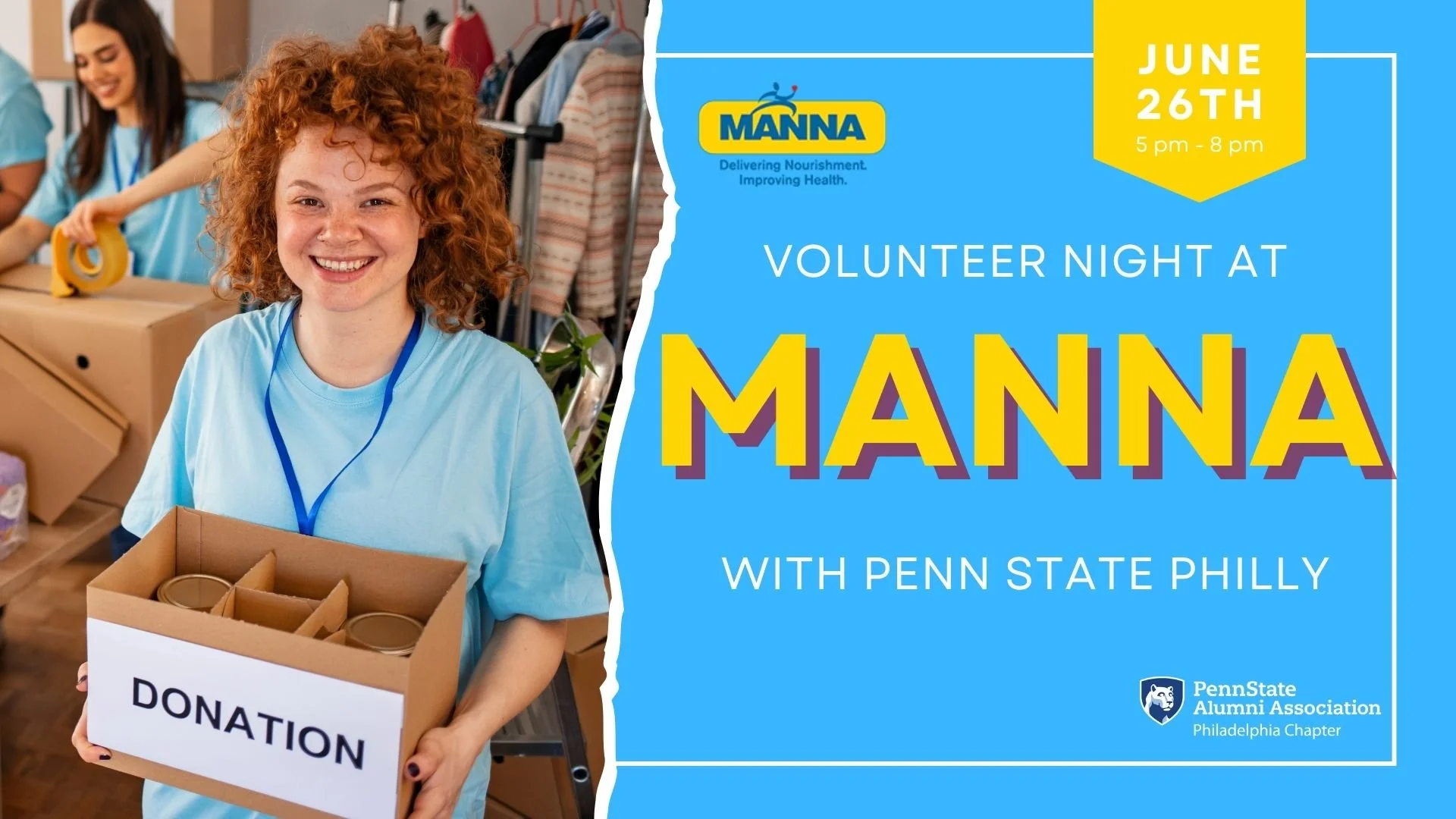 Manna Volunteer Night