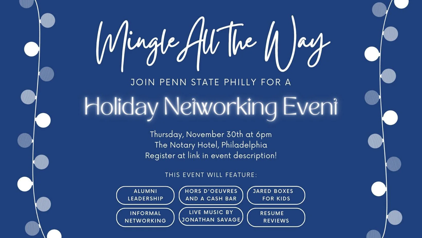 Mingle All The Way Networking Night