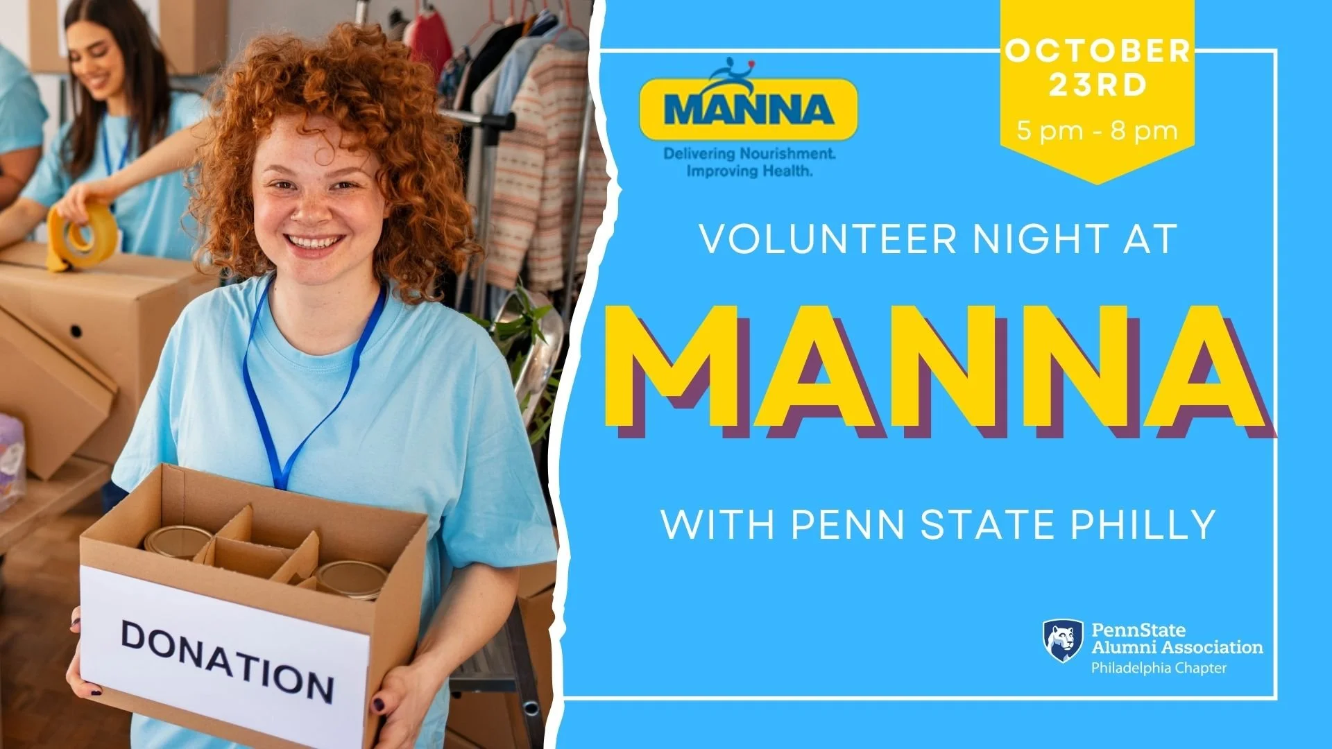 Manna Volunteer Night