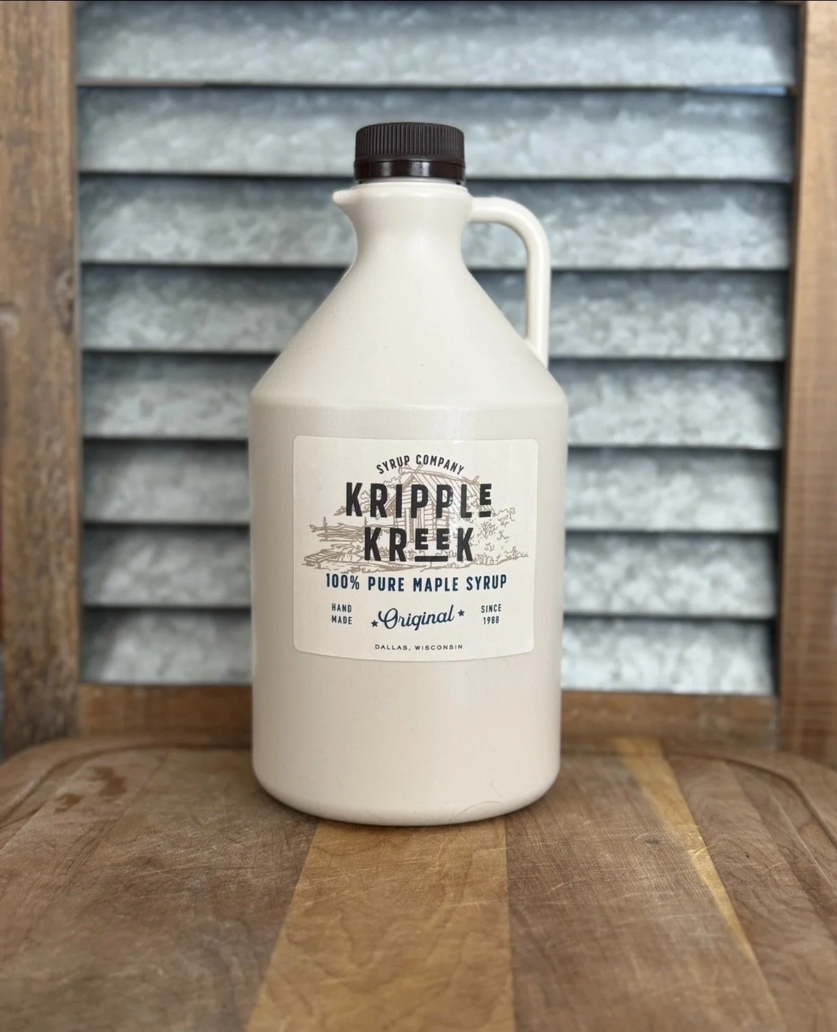 Kripple Kreek 100% Pure Maple Syrup - Half Gallon