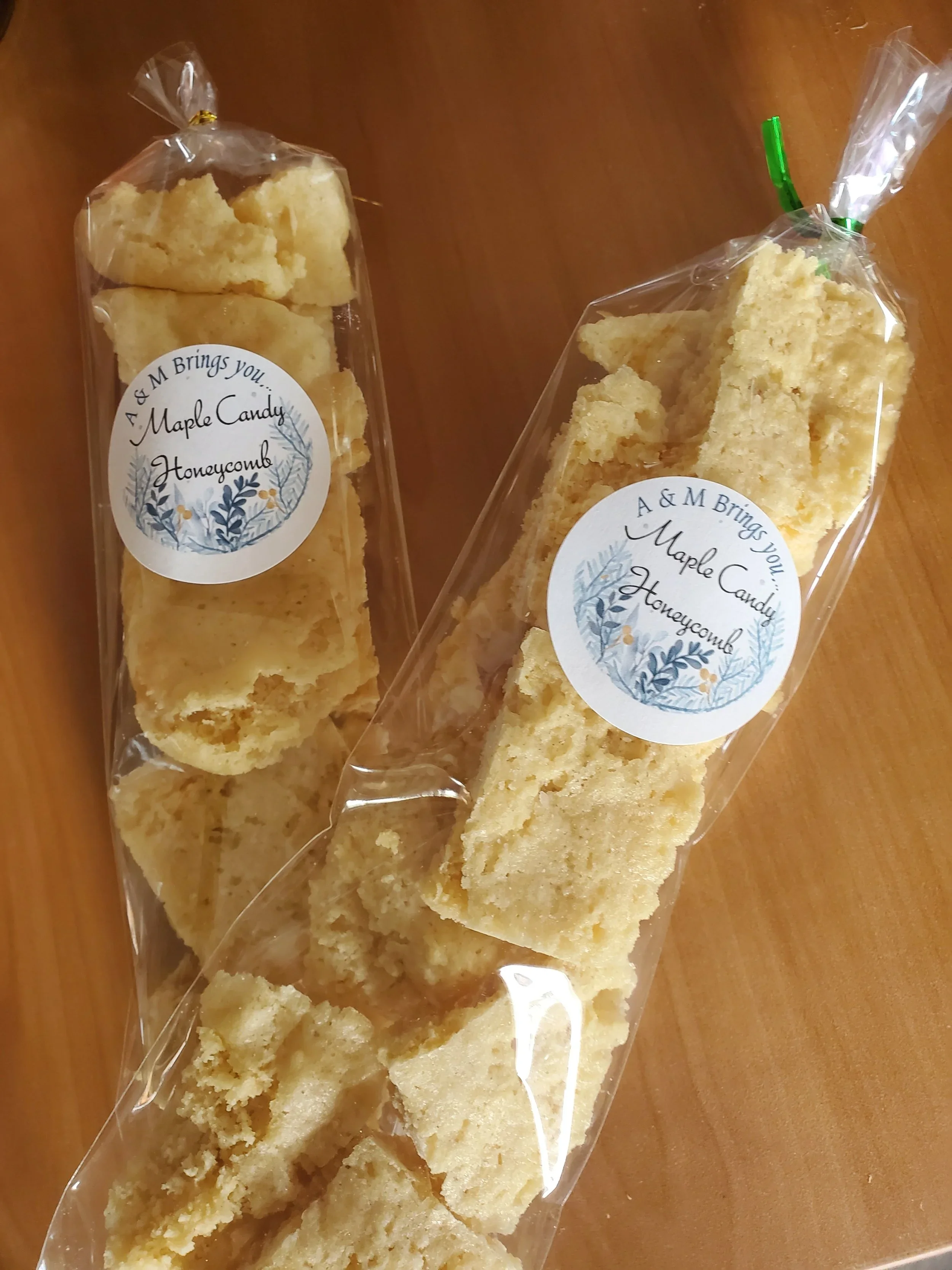 Maple Honeycomb Candy