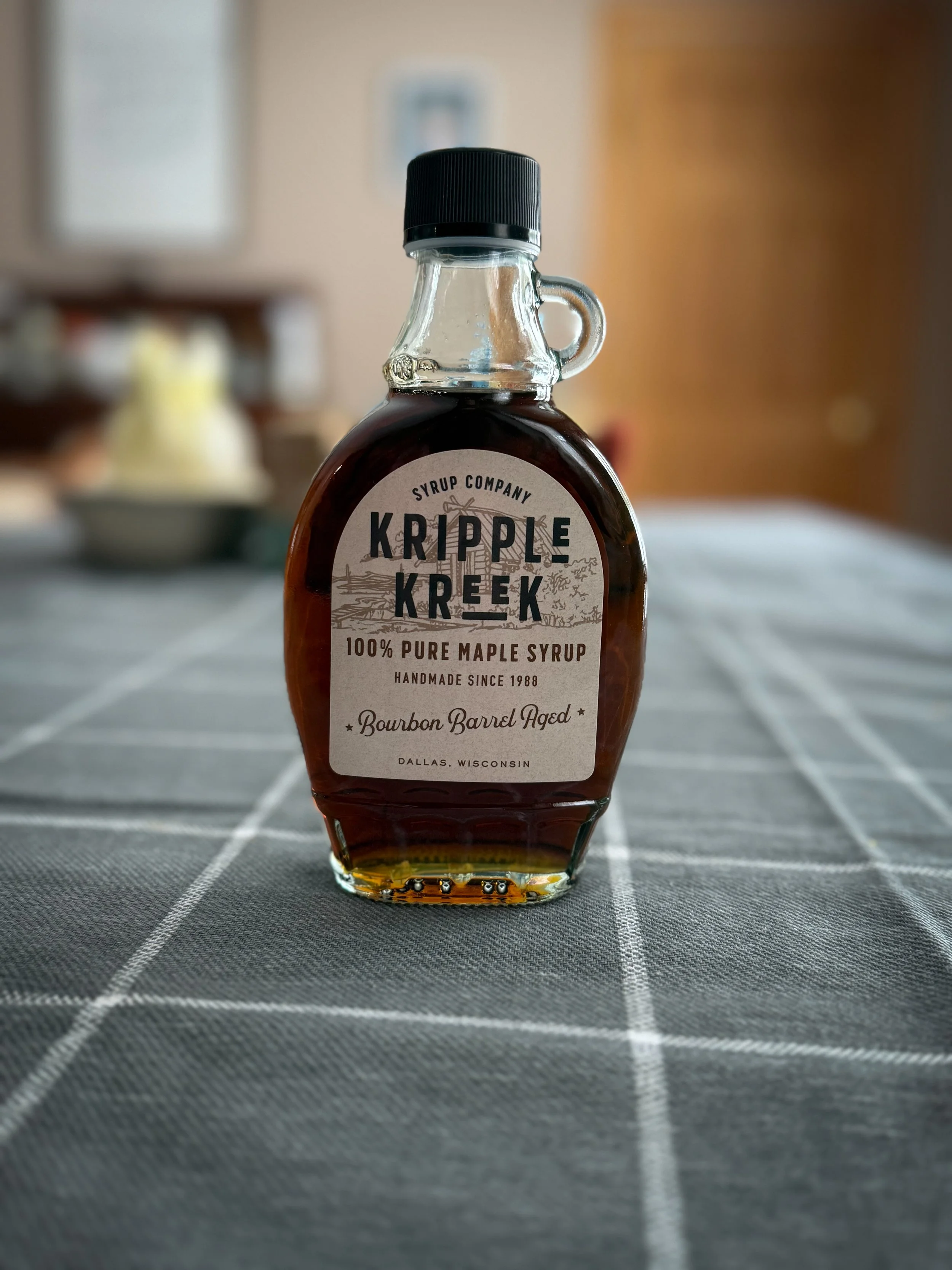 Kripple Kreek Bourbon Infused Maple Syrup- Half-Pint