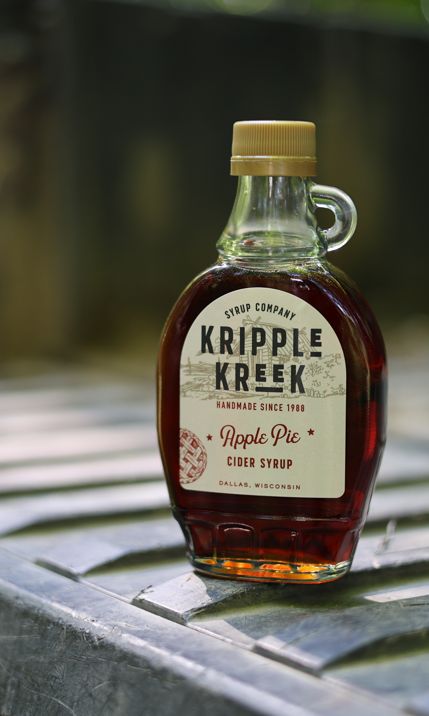 Kripple Kreek Apple Pie Cider Syrup - Half Pint
