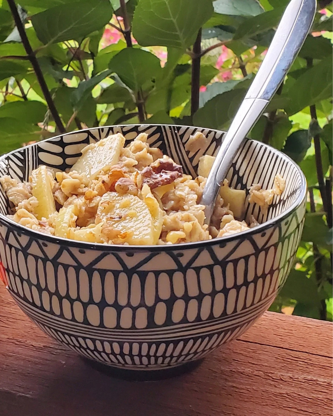 Apple Walnut Oatmeal