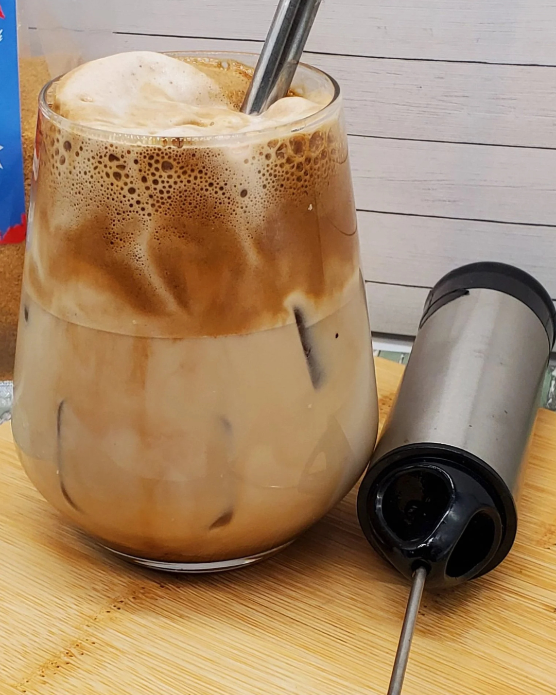 Whipped Maple Iced Coffee