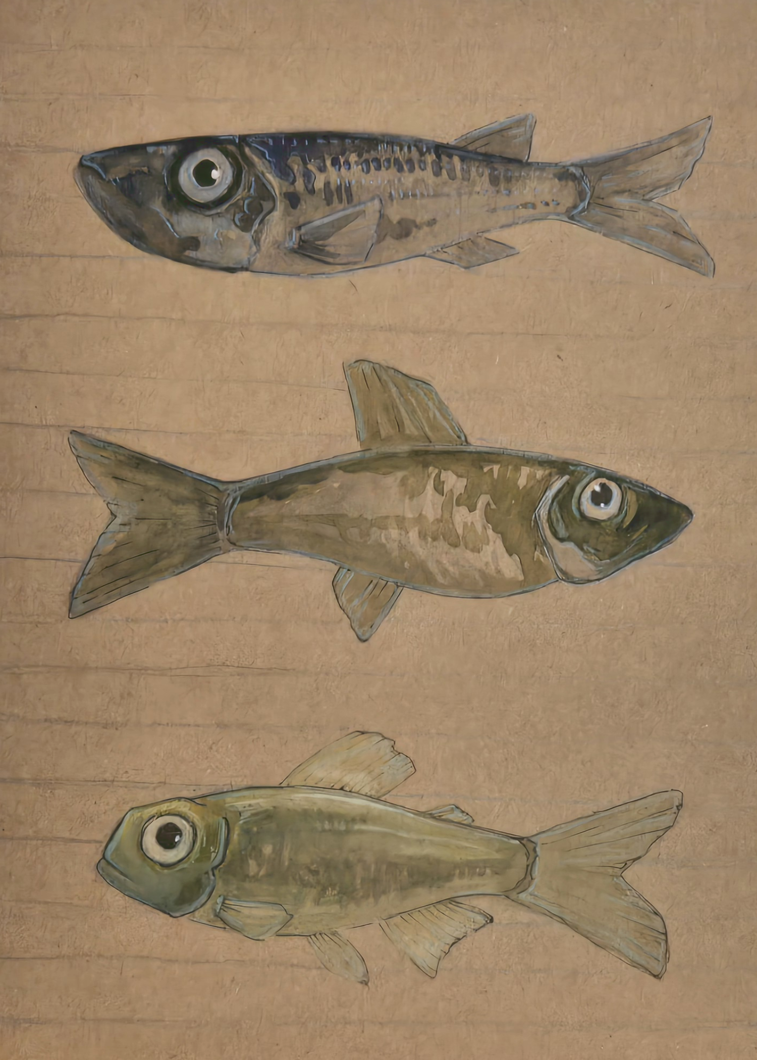 Three small fish