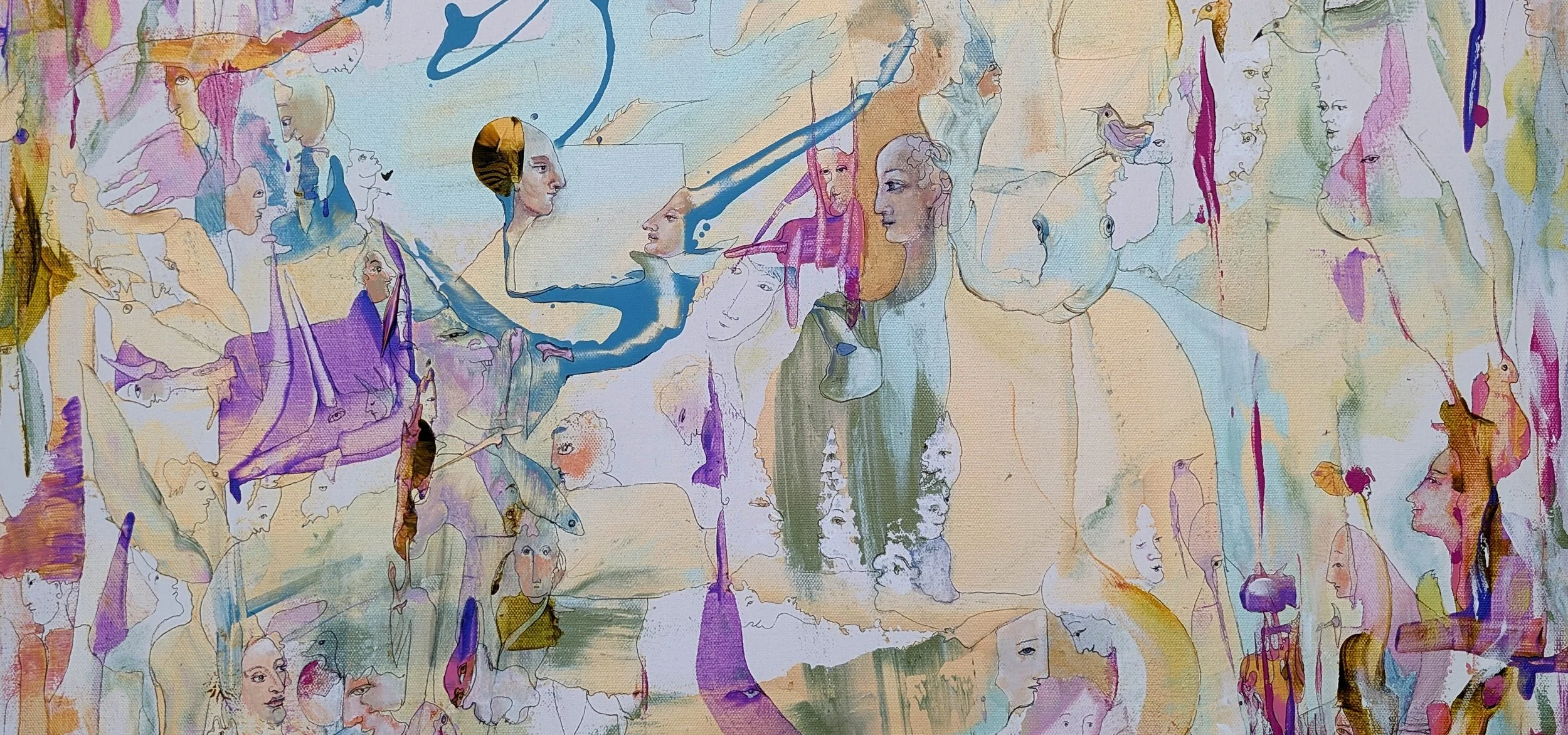 Home page on canvas, Yelena Lezhen, Metamorphoses, 2023, Acrylic and Ink on Canvas, 40x30 inches (1).jpg