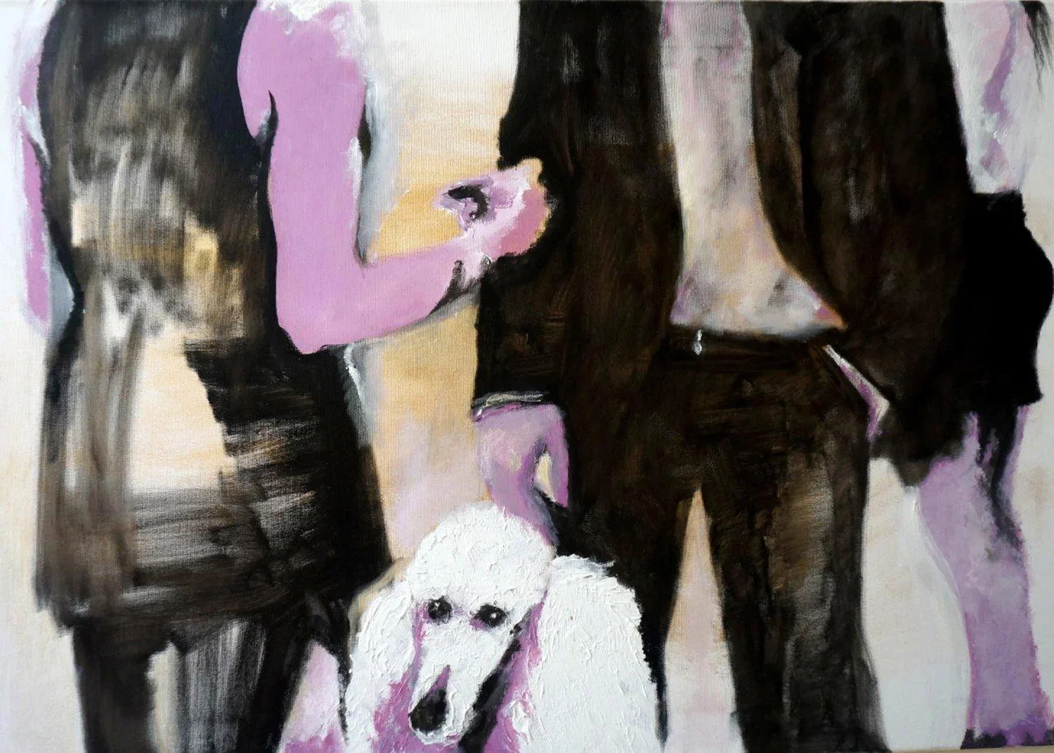 Vernissage, Acrylic on Canvas, 24"x36"