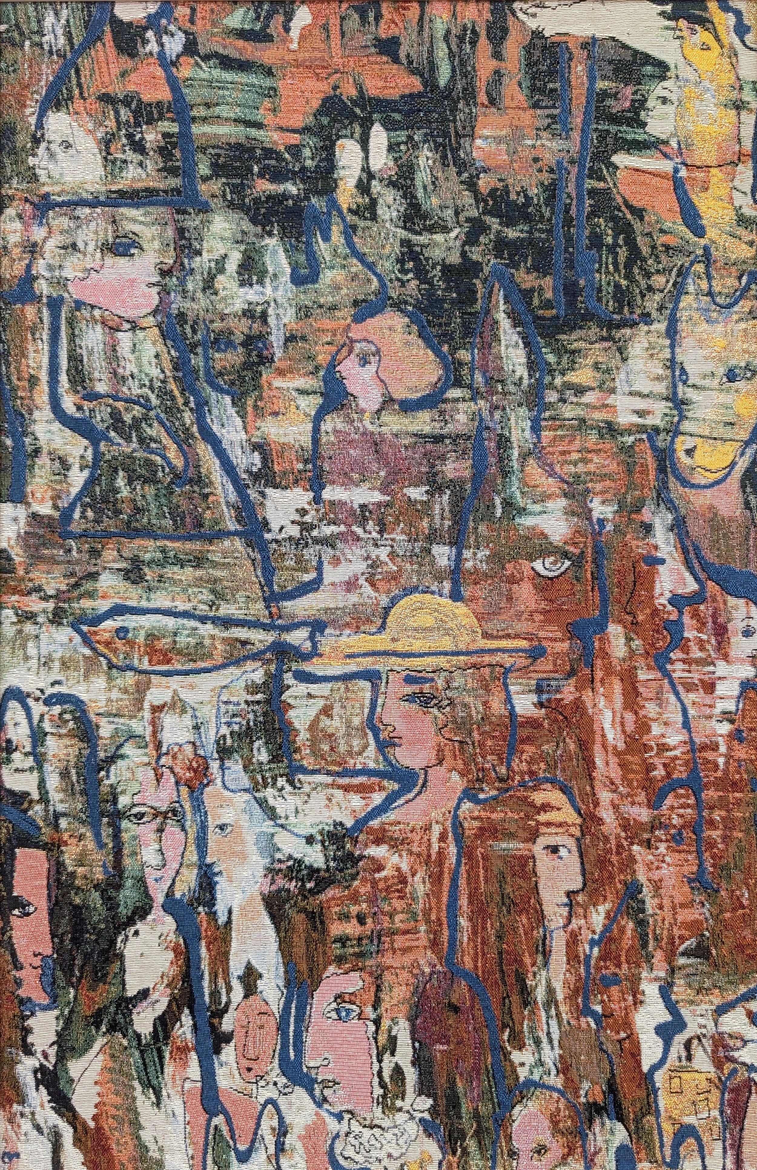 Yelena Lezhen, New York New York, Tapestry, 37x24, $2000.jpg